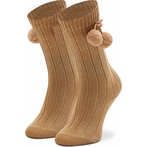 Vysoké dětské ponožky Condor 3.015/2 Camel 0326