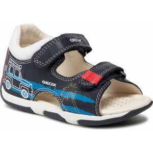 Sandály Geox B S.Tapuz B. C B150XC 08510 C0735 Navy/Red