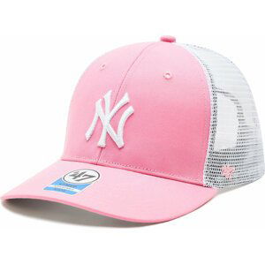 Kšiltovka 47 Brand MLB New York Yankees Branson '47 MVP B-BRANS17CTP-RSA Rose