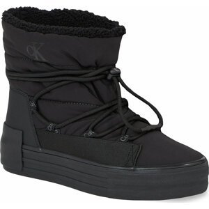 Sneakersy Calvin Klein Jeans Bold Vulc Flatf Snow Boot Wn YW0YW01181 Triple Black 0GT