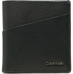 Malá pánská peněženka Calvin Klein Ck Digonal Trifold 6Cc W/Coin K50K510606 BAX
