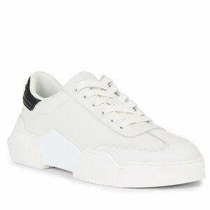 Sneakersy Calvin Klein Jeans Chunky Cupsole 2.0 Laceup Lth YW0YW01188 Bright White/Black YBR