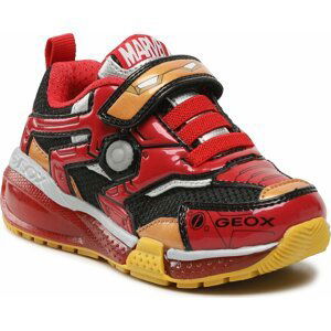 Sneakersy Geox J Bayonyc B. C J35FEC 011CE C0048 M Black/Red