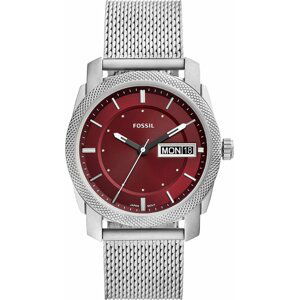 Hodinky Fossil Machine FS6014 Burgundy/Silver