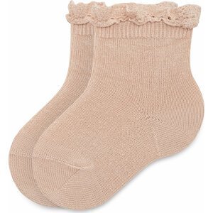 Vysoké dětské ponožky Condor 2.409/4 Old Rose 0544