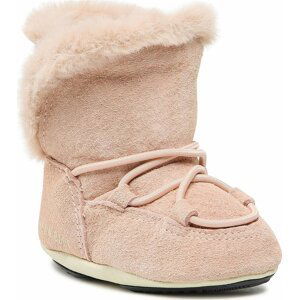 Sněhule Moon Boot Crib Suede 34010300003 M Pale Pink