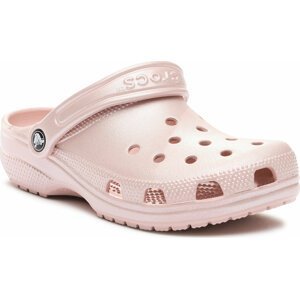 Nazouváky Crocs Crocs Classic Shimmer Clog 208586 Pink Clay 6TY