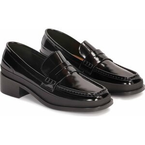 Loafersy Kazar Studio Anacoco 78777-09-00 Czarny