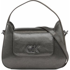 Kabelka Calvin Klein Re-Lock Mini Xbody-Gunmetal K60K611287 Gunmetal PCS