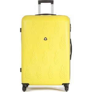 Velký tvrdý kufr Semi Line T5538-6 Žlutá