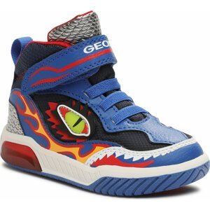 Sneakersy Geox J Inek Boy J369CD 0FEFU C0833 M Royal/Red