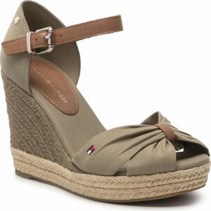 Espadrilky Tommy Hilfiger Basic Open Toe High Wedge FW0FW04784 Woodridge GXR