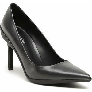 Lodičky Calvin Klein Wrap Stil Classic Pump 90-Pearl HW0HW01734 Ck Black BEH