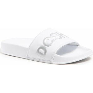 Nazouváky DC Slide Se ADJL100020 White/Silver (WS4)