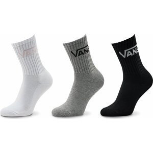 Sada 3 párů dámských vysokých ponožek Vans Classic VN0A49ZF9RP1 Barevná