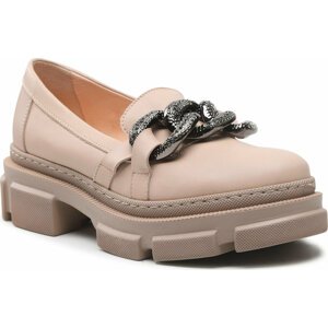 Loafersy Eksbut 2D-6499-R32 Béžová