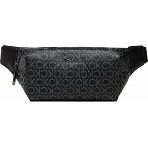 Ledvinka Calvin Klein Ck Must Mono Waistbag K50K509100 Black Classic Mono BAX