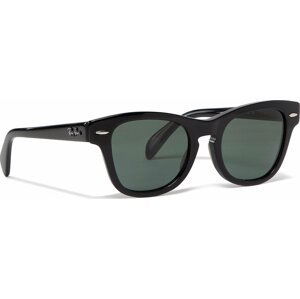 Sluneční brýle Ray-Ban 0RJ9707S 100/71 Black/Dark Green