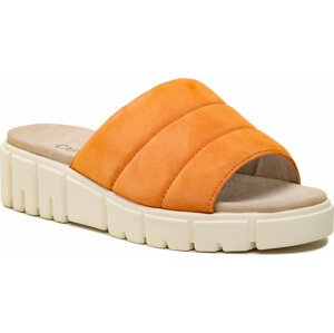 Nazouváky Caprice 9-27254-20 Orange Suede 664