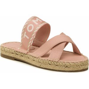 Espadrilky Tommy Hilfiger Seasonal Webbing Sandal FW0FW07181 Soothing Pink TQS