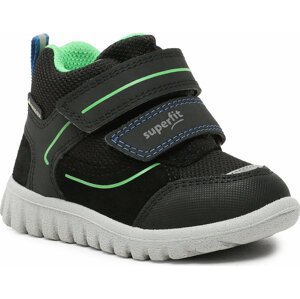 Kotníková obuv Superfit 1-006189-0000 M Black/Green