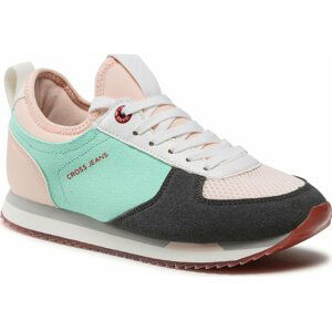 Sneakersy Cross Jeans HH2R4049C Pink/Grey/Green