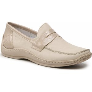 Polobotky Rieker L1752-60 Beige