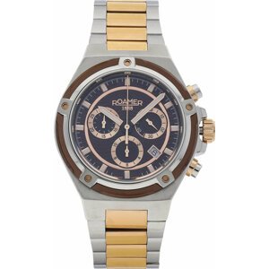 Hodinky Roamer Tempomaster Chrono 221837 49 65 20 Silver/Rose Gold