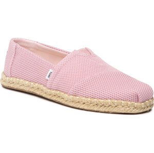 Espadrilky Toms Alpargata Rope 10017843 Chalky Pink