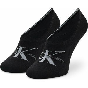 Dámské kotníkové ponožky Calvin Klein Jeans 701218751 Black 001