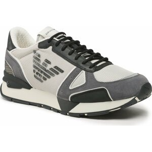Sneakersy Emporio Armani X4X289 XM499 S713 D.Gr/Blk/L.Gr/Off Wh