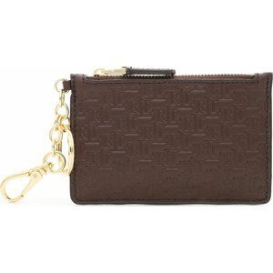 Pouzdro na kreditní karty Lauren Ralph Lauren Zip Card 432883643002 Brown