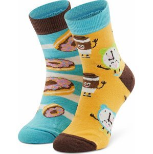 Vysoké dětské ponožky Todo Socks Donut Heaven Multicolor