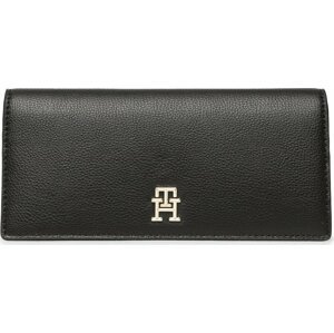 Velká dámská peněženka Tommy Hilfiger Casual Large Wallet AW0AW14638 Černá