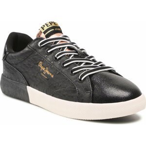 Sneakersy Pepe Jeans Kioto Astrid PLS31237 Black 999