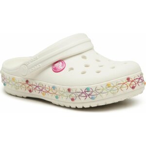 Nazouváky Crocs Crocband Stretch 208270 White/Multi