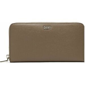 Velká dámská peněženka DKNY Bryant-New Zip Aroun R8313658 Tuffle TRF