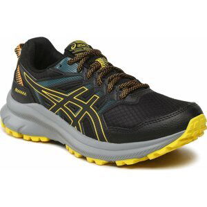 Boty Asics Trail Scout 2 1011B181 Black/Golden Yellow 009