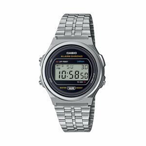 Hodinky Casio A171WE-1AEF Silver/Silver