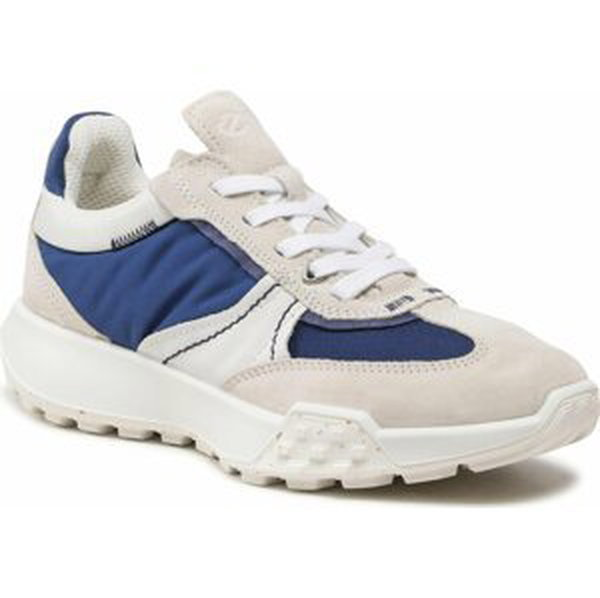 Sneakersy ECCO Retro Sneaker W 21170360447 Shadow White/Blue Depth/White
