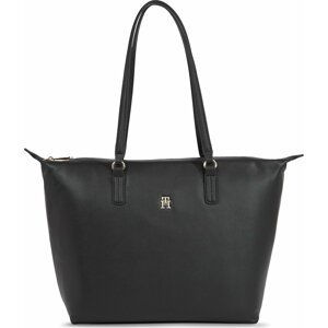 Kabelka Tommy Hilfiger Poppy Plus Tote AW0AW15856 Black BDS