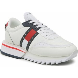 Sneakersy Tommy Jeans Sneaker Cleated EN0EN02055 Ecru YBL