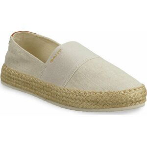 Espadrilky Gant Raffiaville 26569820 Dry Sand G22