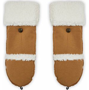 Dámské rukavice Ugg W Bonded Fleece Flip Mitten 22706 Chestnut