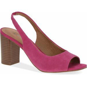 Sandály Caprice 9-28304-20 Fuchsia Suede 540