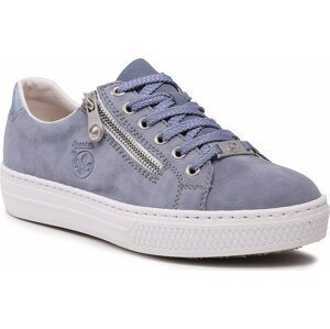 Sneakersy Rieker L59L1-10 Blau