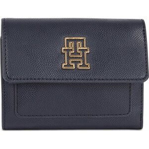 Dámská peněženka Tommy Hilfiger Th Timeless Med Flap W Bill AW0AW15258 Space Blue DW6