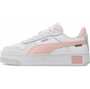 Sneakersy Puma Carina Street 389390 05 White/Rose Dust/Feather Gray 05