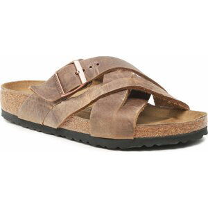 Nazouváky Birkenstock Lugano 1015498 Tabacco Brown