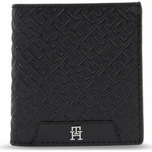 Pánská peněženka Tommy Hilfiger Th Monogram Trifold AM0AM11934 Black BDS